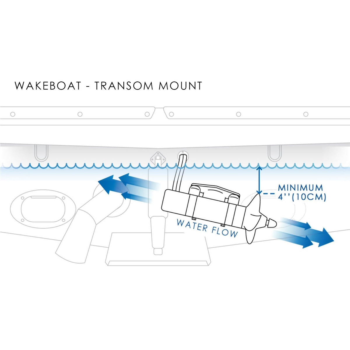 WB230 Wakeboat Stern Thruster